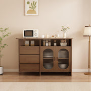 Lagom Hearth Buffet Table, Walnut image 0