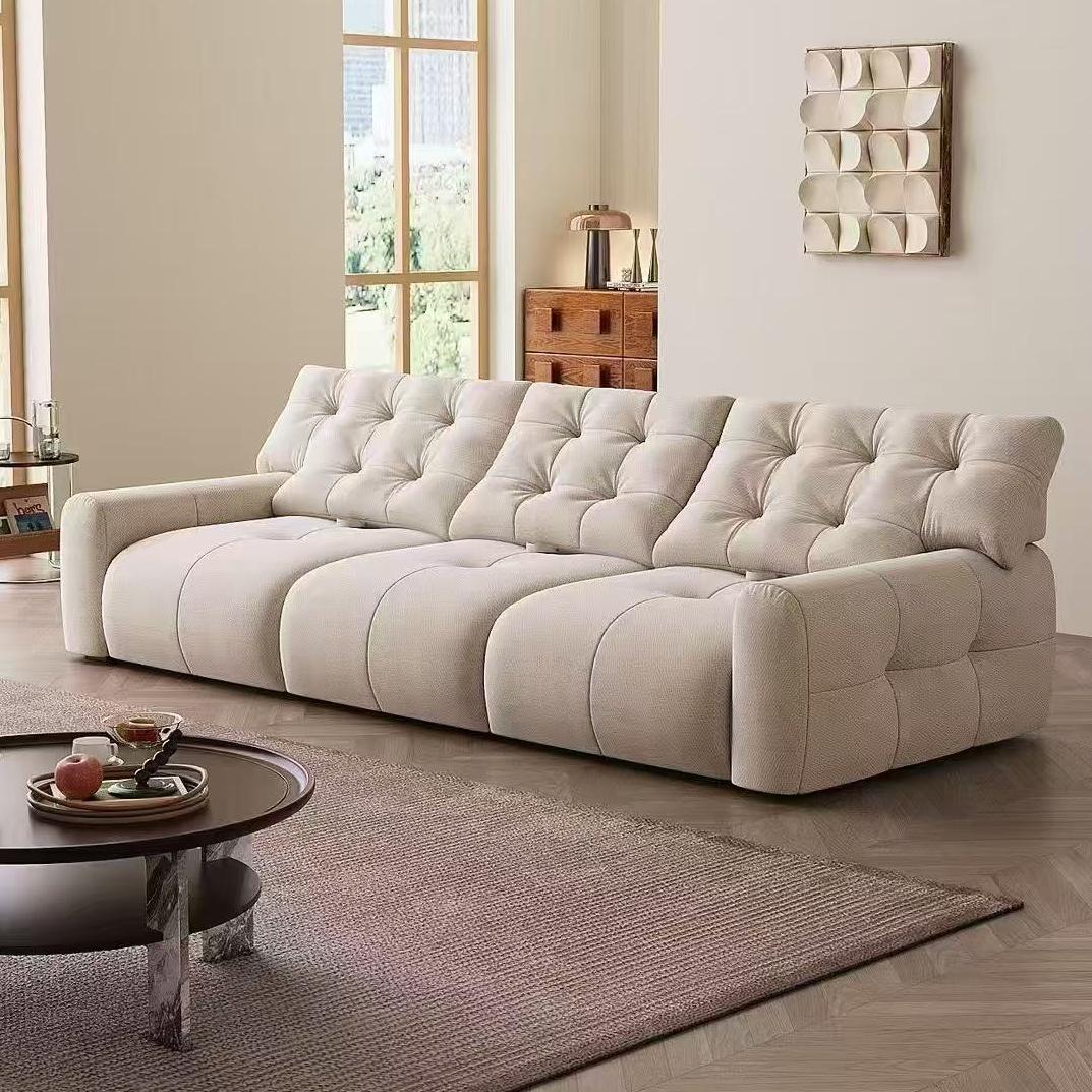 Mossy Cloud Glide-Back Sofa image 0