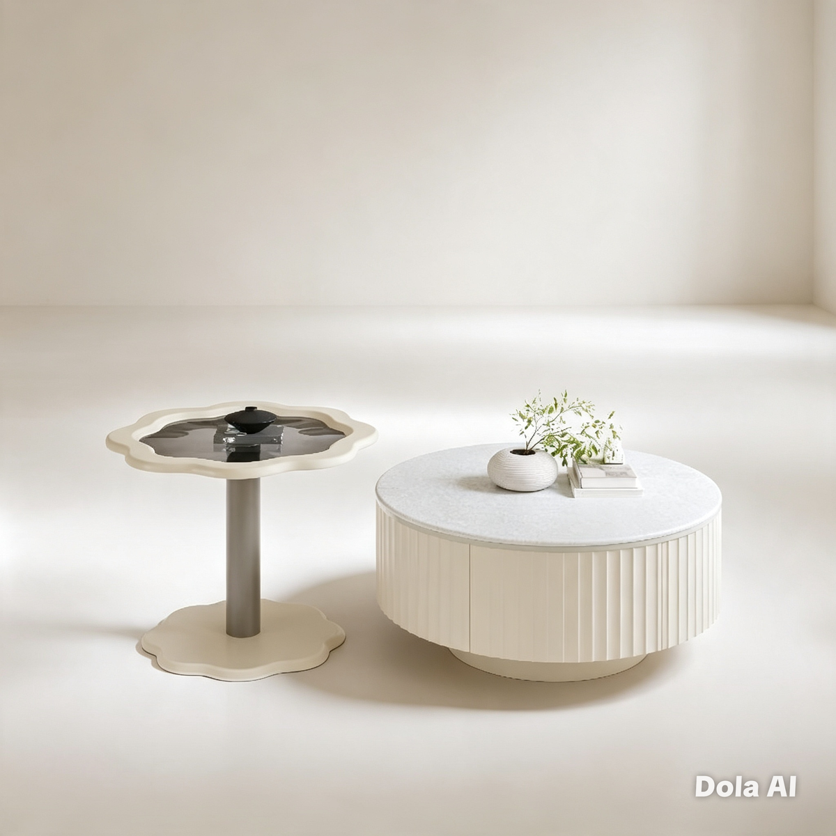 Lumi Drift Entertainment & Coffee Table