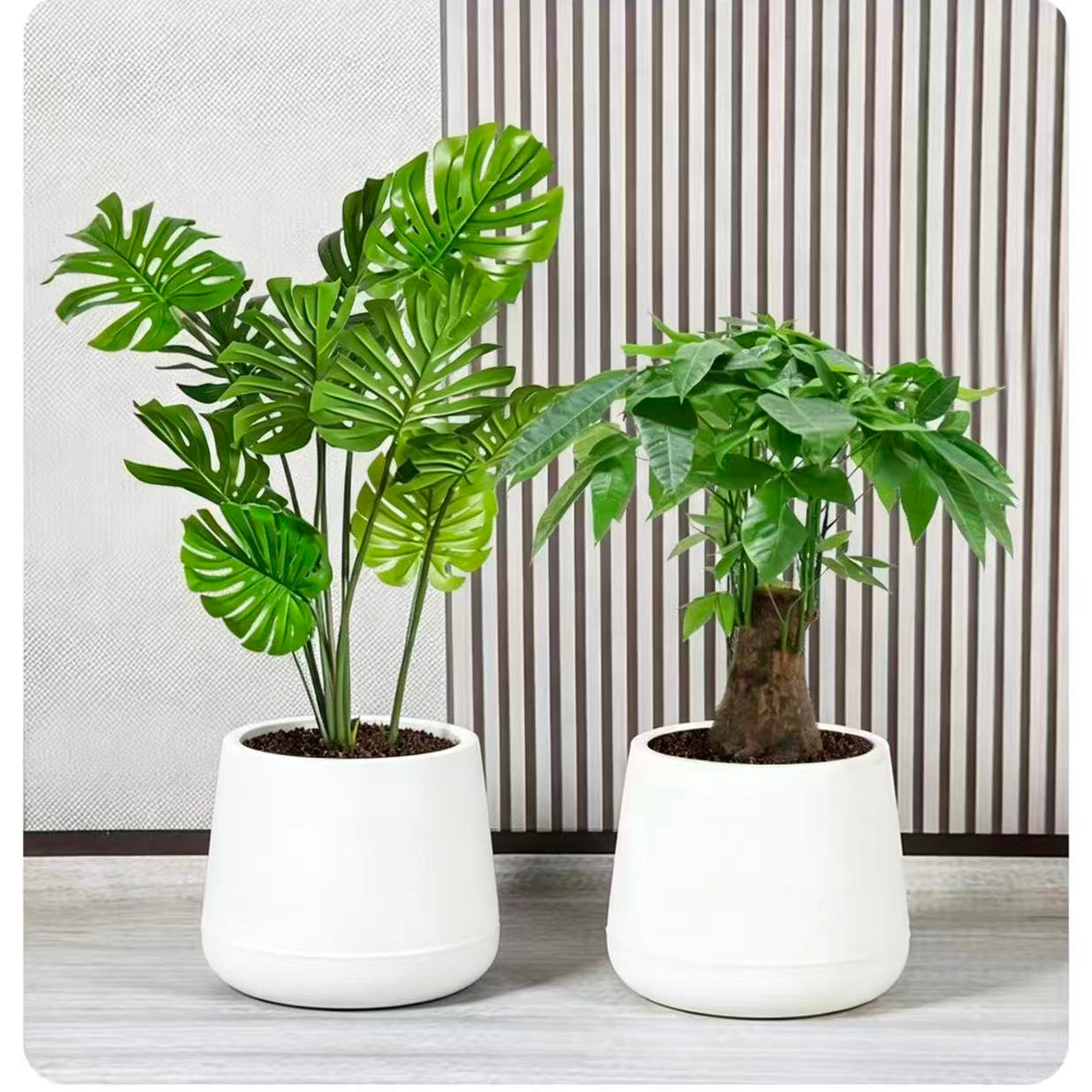 Snow Aura Flower Pot