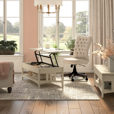 LiftMate Coffee Table Desk with Storage
