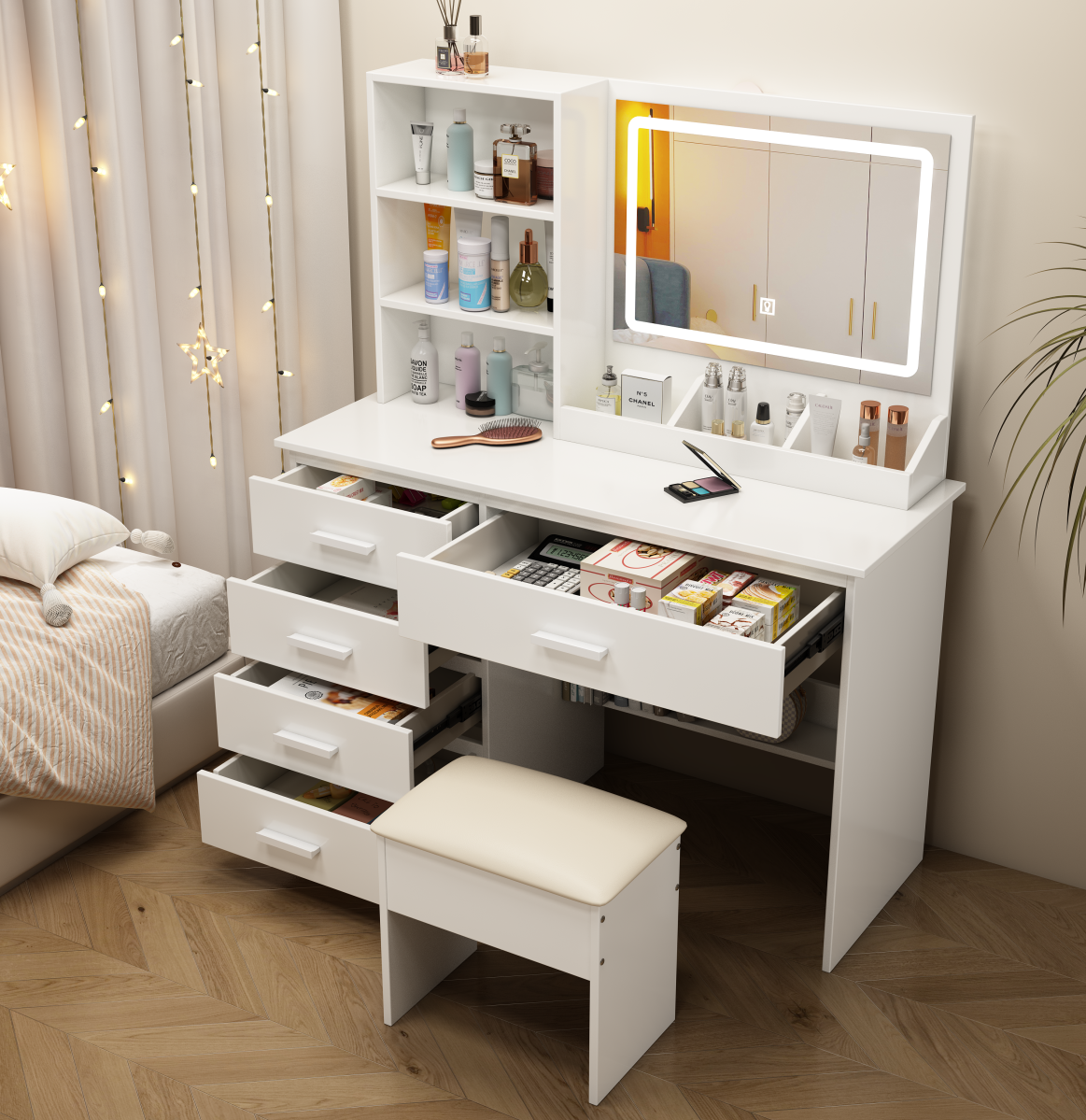 Max Storage Vanity Set
