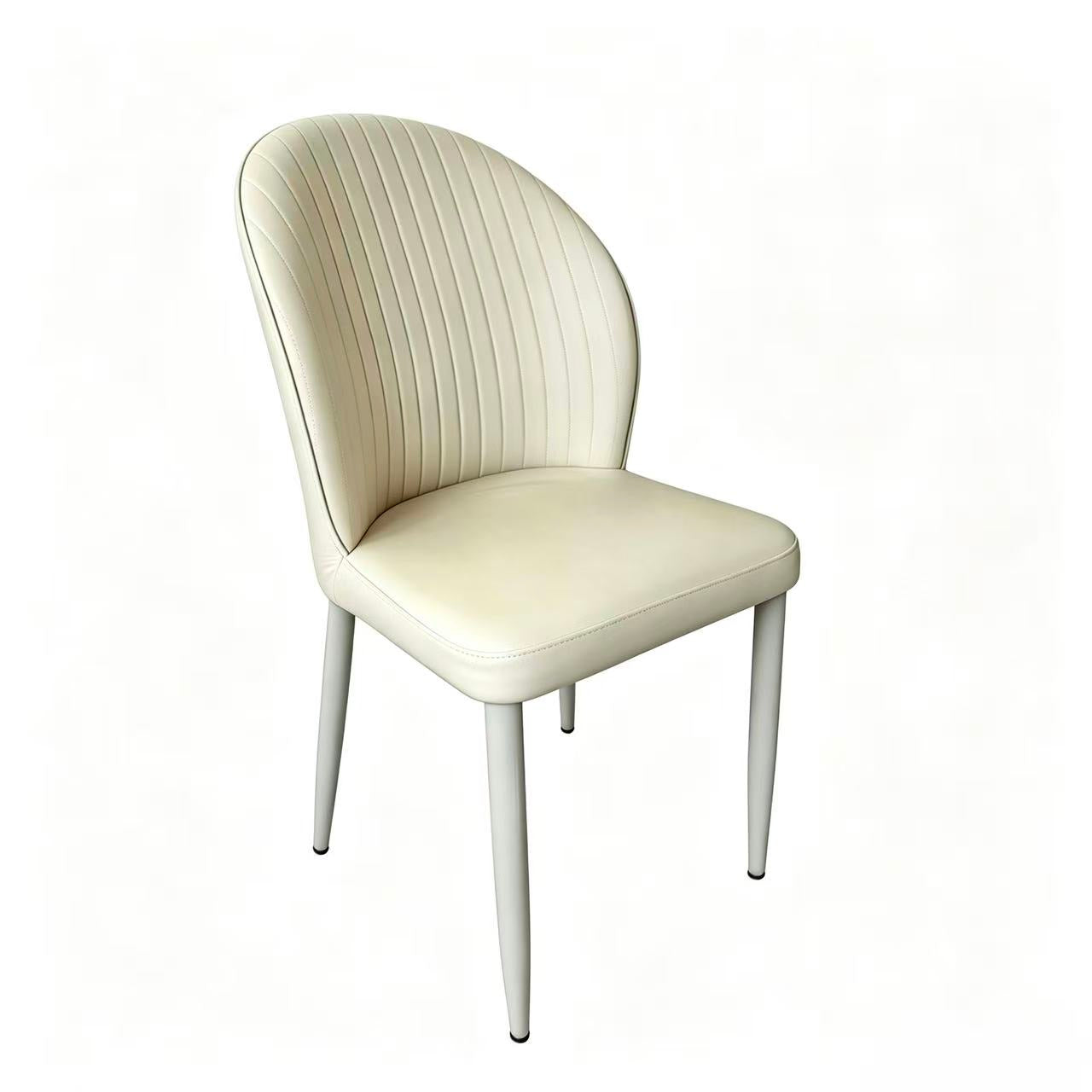Shella Dining Chair, Cream, Set of 6