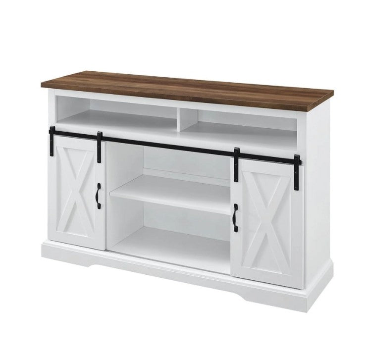 Sliding Barn Door TV Stand image 4