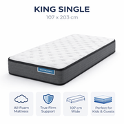SEZMOONSI ComfortCore Medium Foam Mattress, King Single image 0