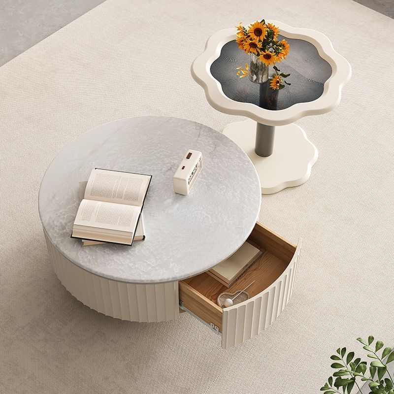 Lumi Drift Entertainment & Coffee Table Set