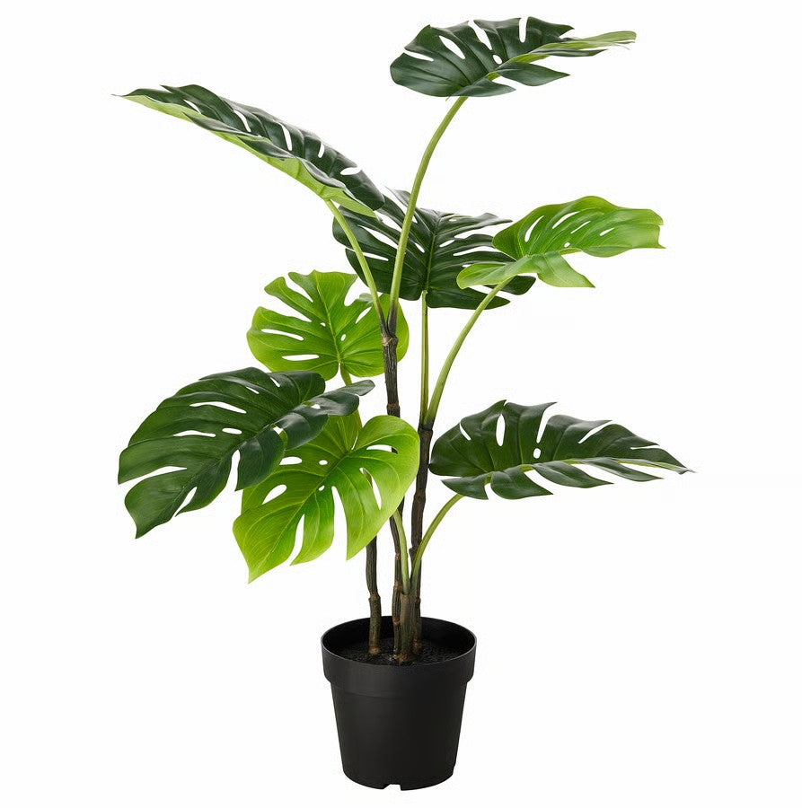 Lush Artificial Monstera Plant