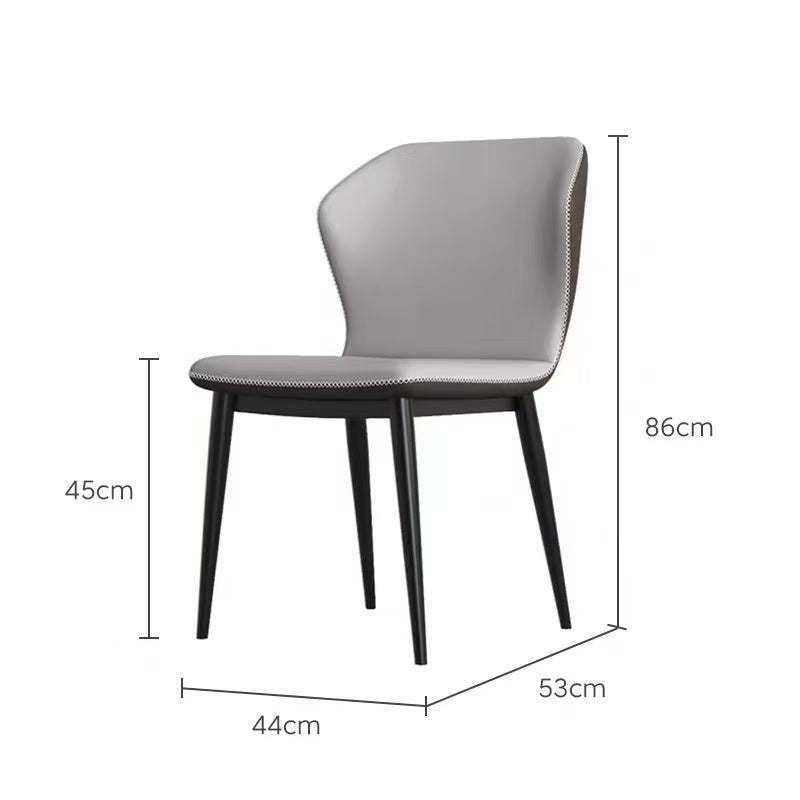 Aster Dining Chair, Grey, Set of 4 image 3
