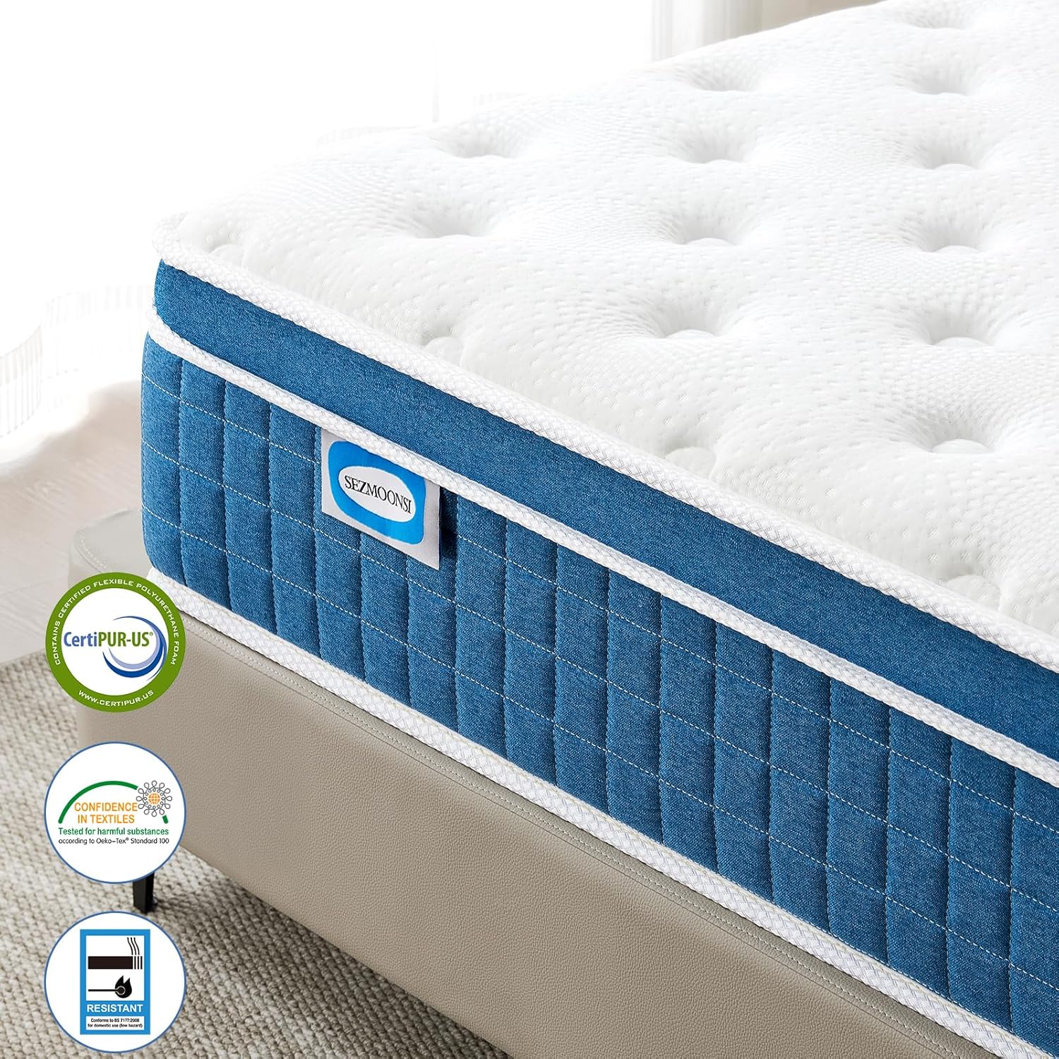 SEZMOONSI Orthopaedic Comfort FIRM Mattress image 0