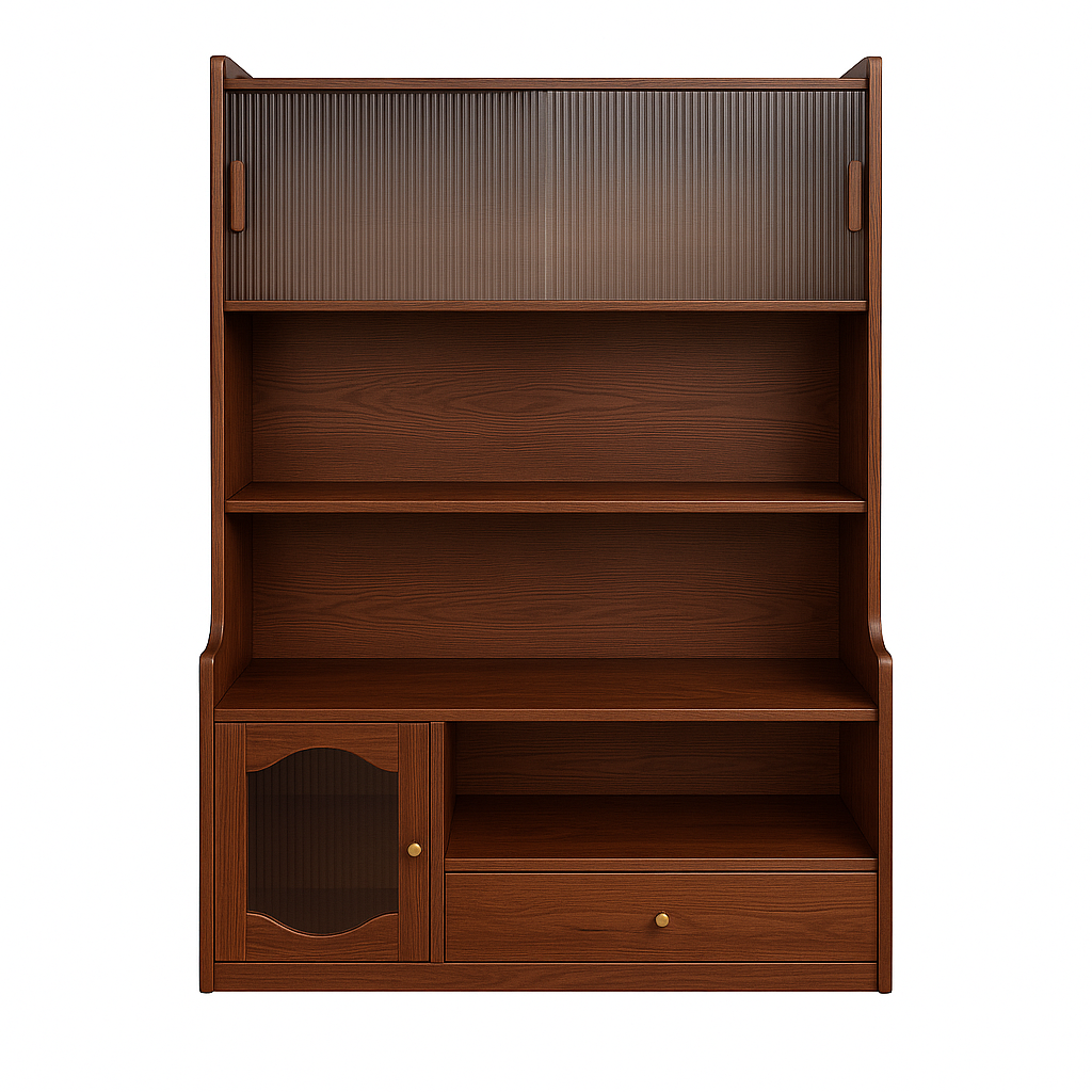 Lagom Meridian Bookshelf, Walnut image 3
