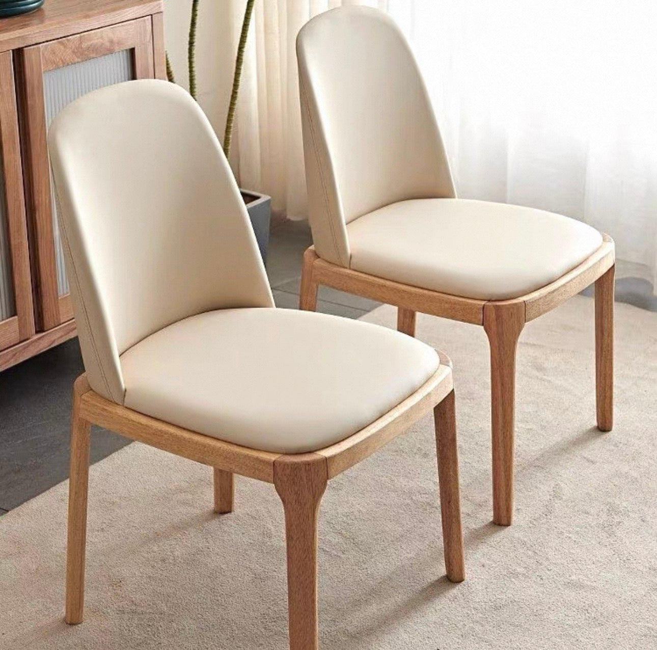 Lagom Serein Dining Chair, Wood, Set of 2 image 1