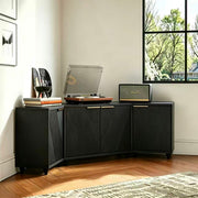 Velmora Modern Fluted TV Stand & Media Console