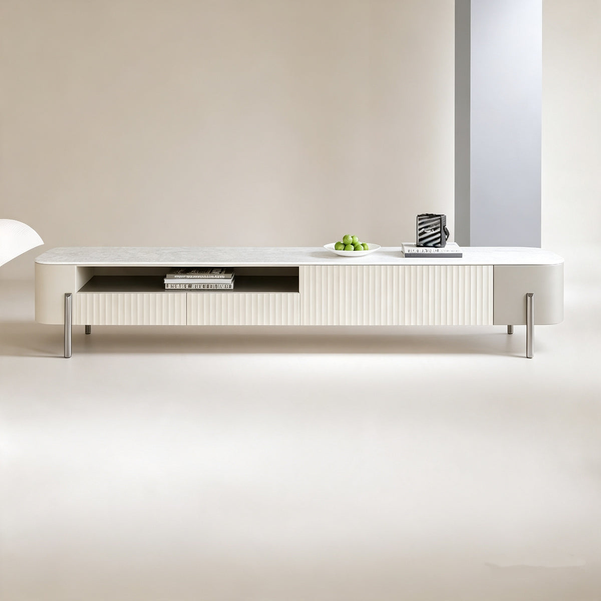 Lumi Drift Entertainment & Coffee Table