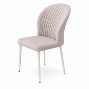 Shella Dining Chair, Cream, Set of 6