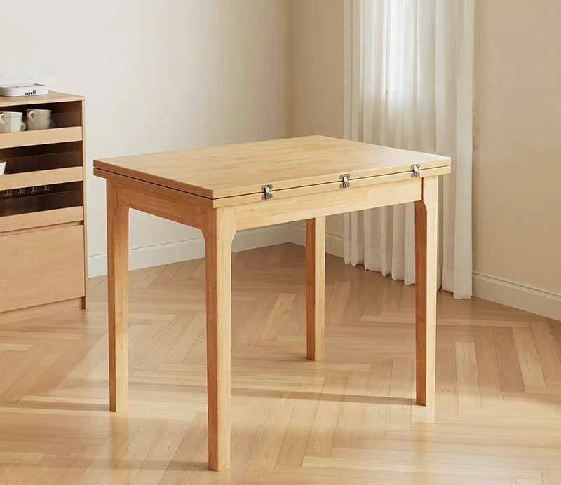 Lagom Fold Extend Dining Table, Wood image 1