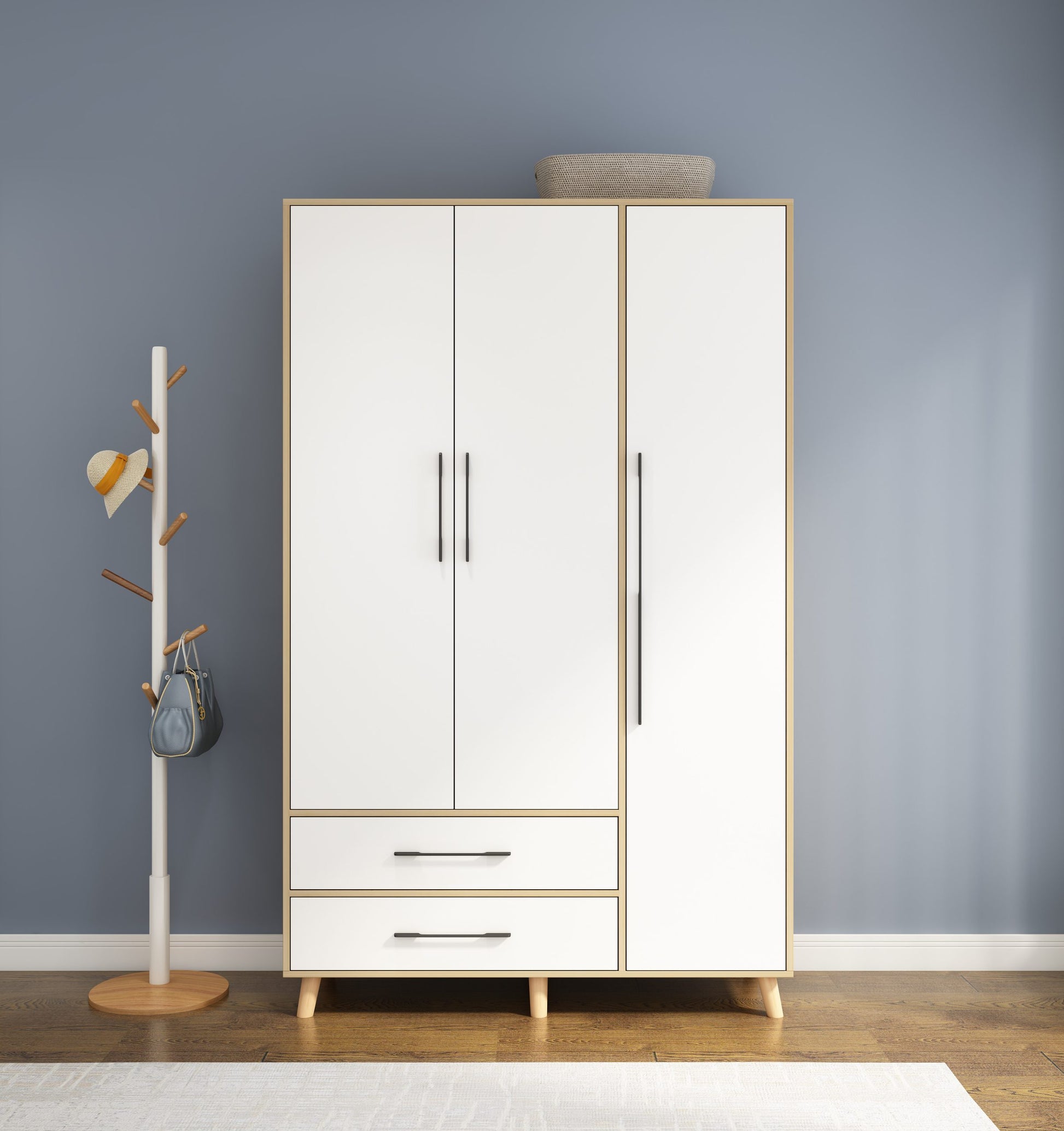 Nordic Edge Wardrobe, Three-door image 0