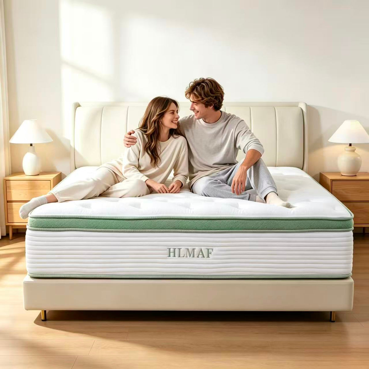 HALMAF Balance Hybrid Mattress – Medium Firm | Queen