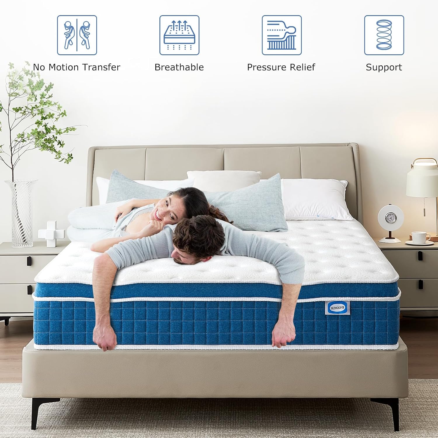 SEZMOONSI Orthopaedic Comfort FIRM Mattress image 3
