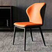 Aster Dining Chair, Orange, Set of 4