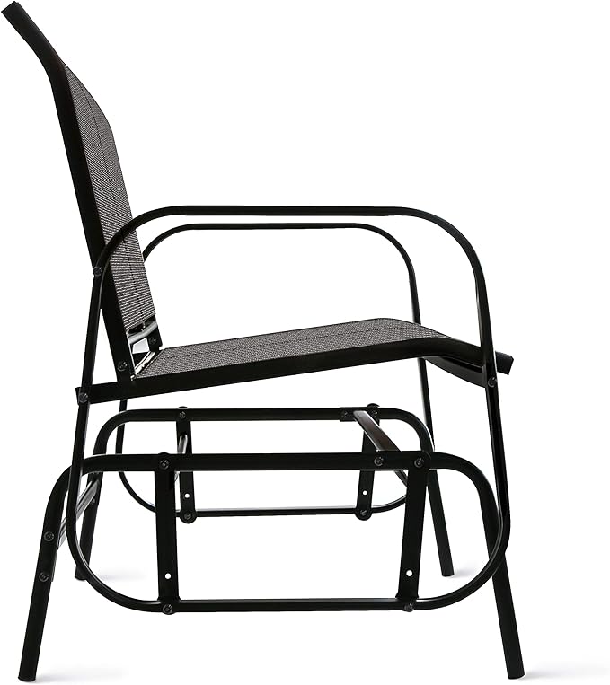 Outdoor 2-Person Patio Sling Glider Chair image 3