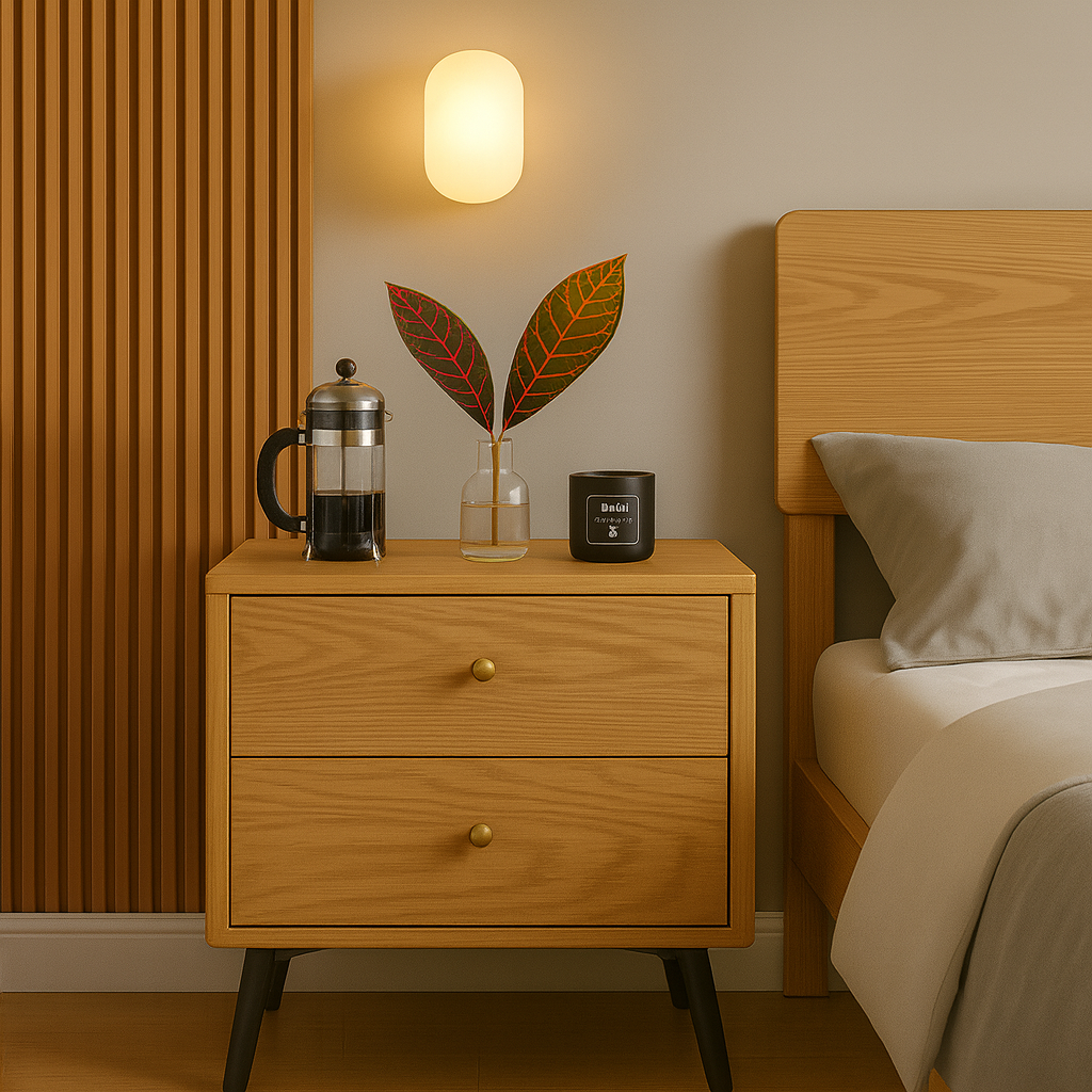 Nordveil Bedside Table image 0