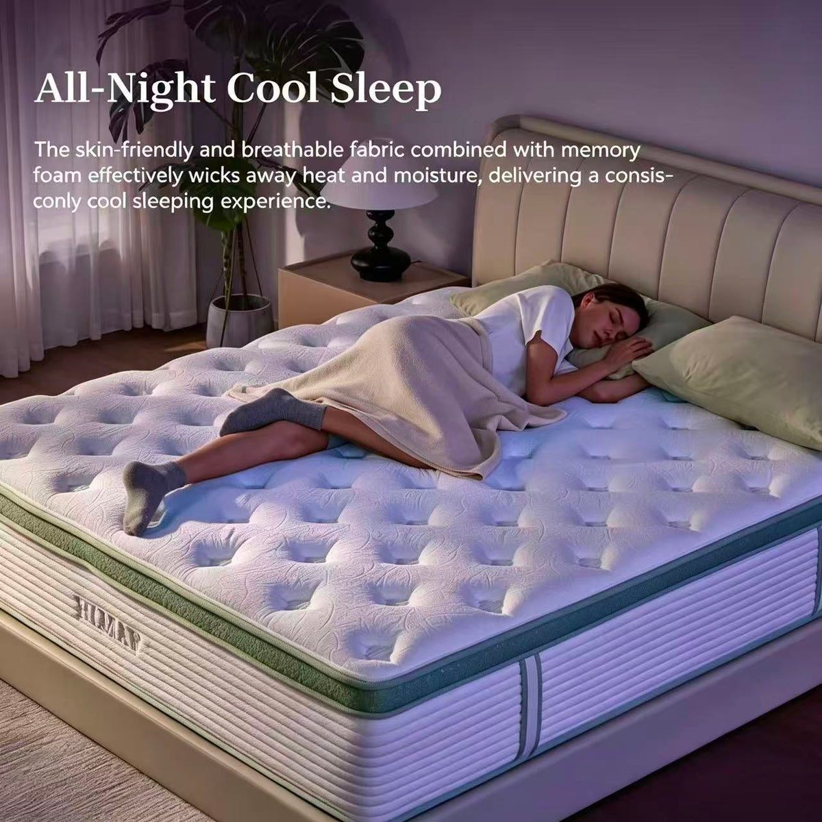 HALMAF Balance Hybrid Mattress – Medium Firm | Queen