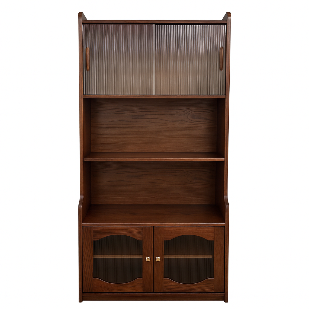 Lagom Meridian Bookshelf, Walnut image 0