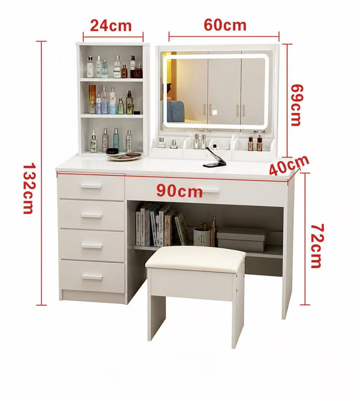 Max Storage Vanity Set
