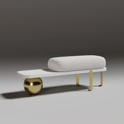 Monroe Bouclé Entryway Bench