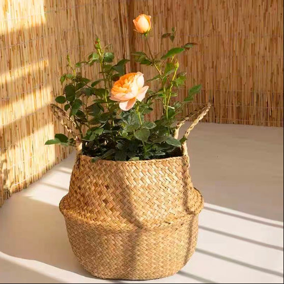 Woven Time Bamboo Basket
