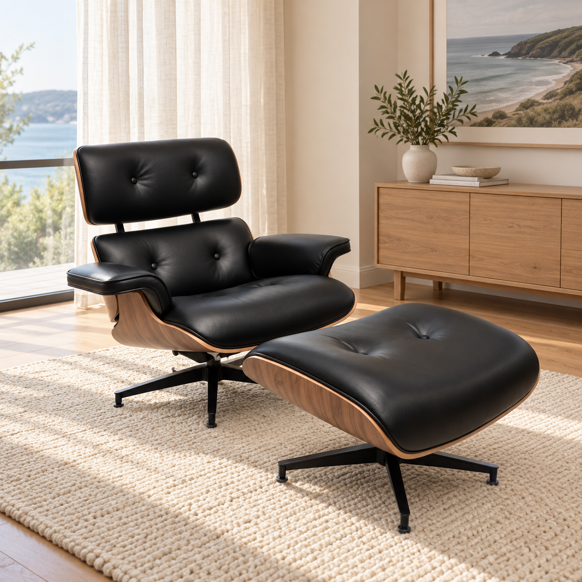 Walden Lounge Chair with Ottoman