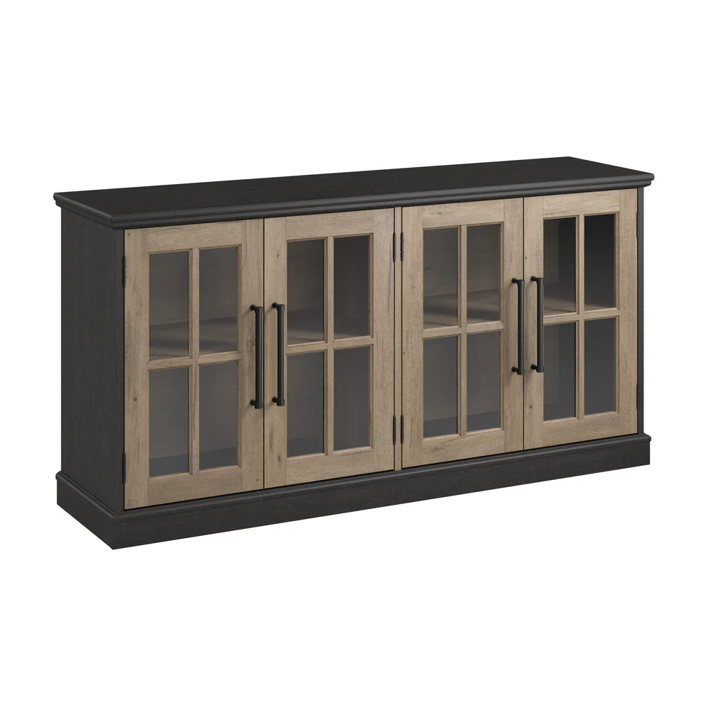 Havenridge Glass Sideboard Cabinet