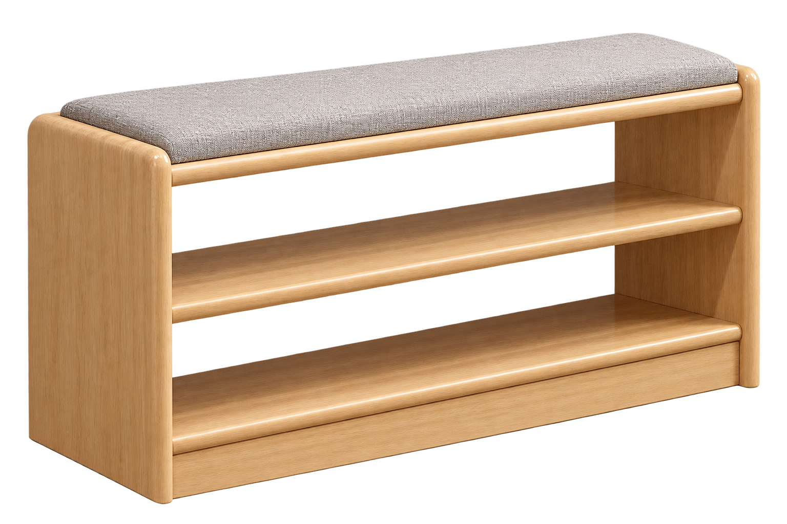 Lagom Shoe Storage Bench, Wood