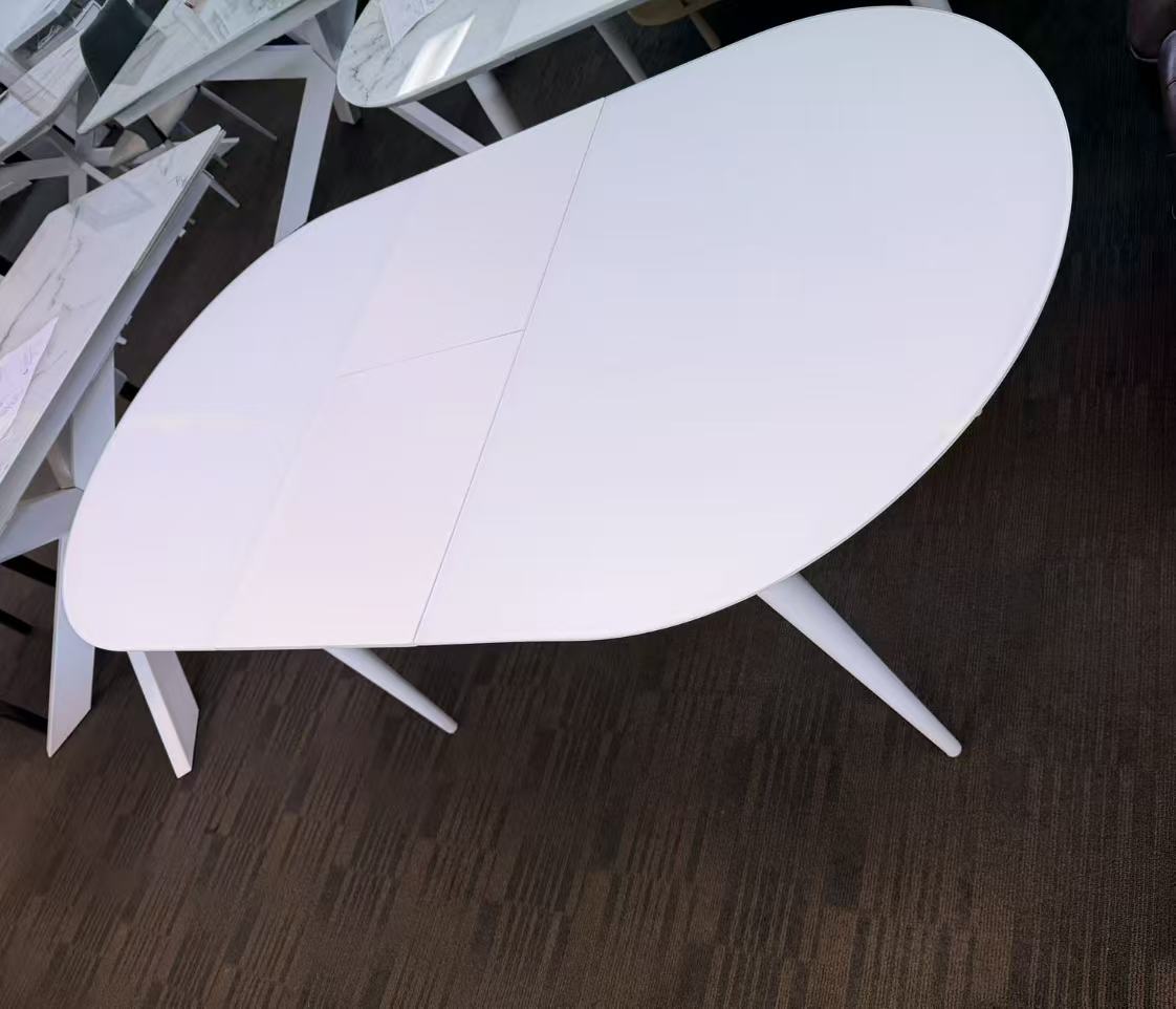 Prismata Tempered Glass Dining Table