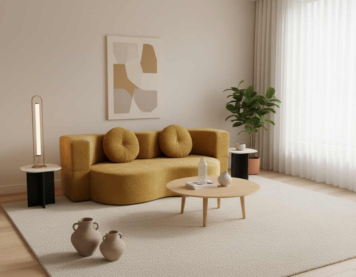 Pebble Sofa Bed, 200cm