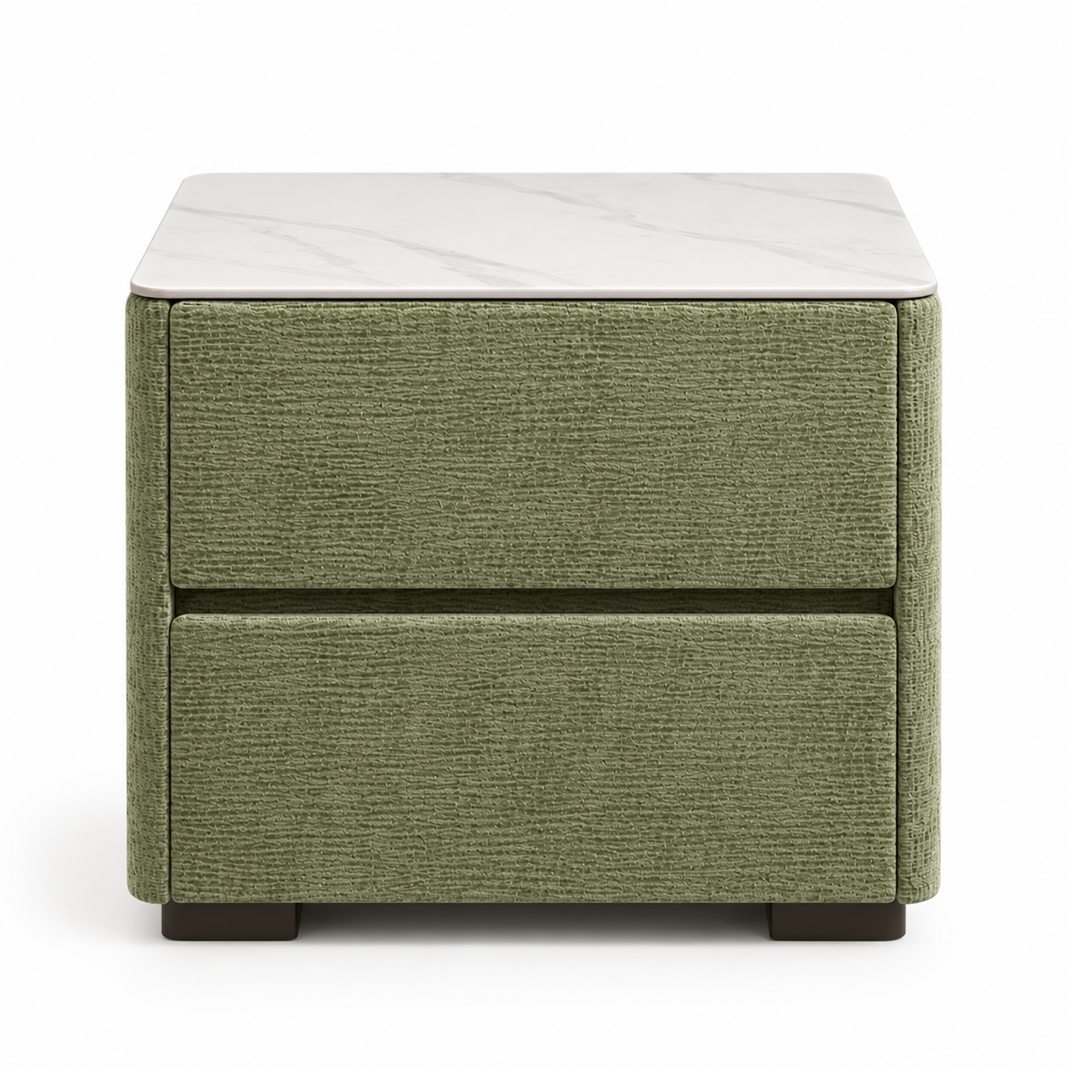 Camille Upholstered Bed with Scalloped Headboard