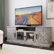 Timberforge Farmhouse Industrial Style Entertainment Unit