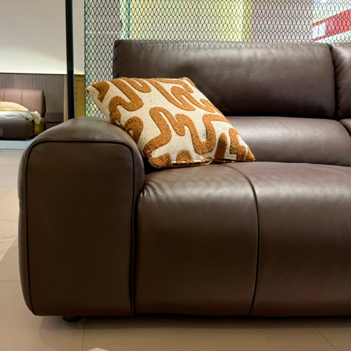 Keaton Upholstered Sofa with Wide Arms