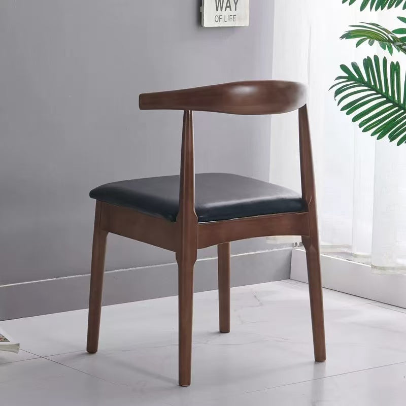 Lagom Dining Chair, Arc Back, Walnut, Set of 2 image 4