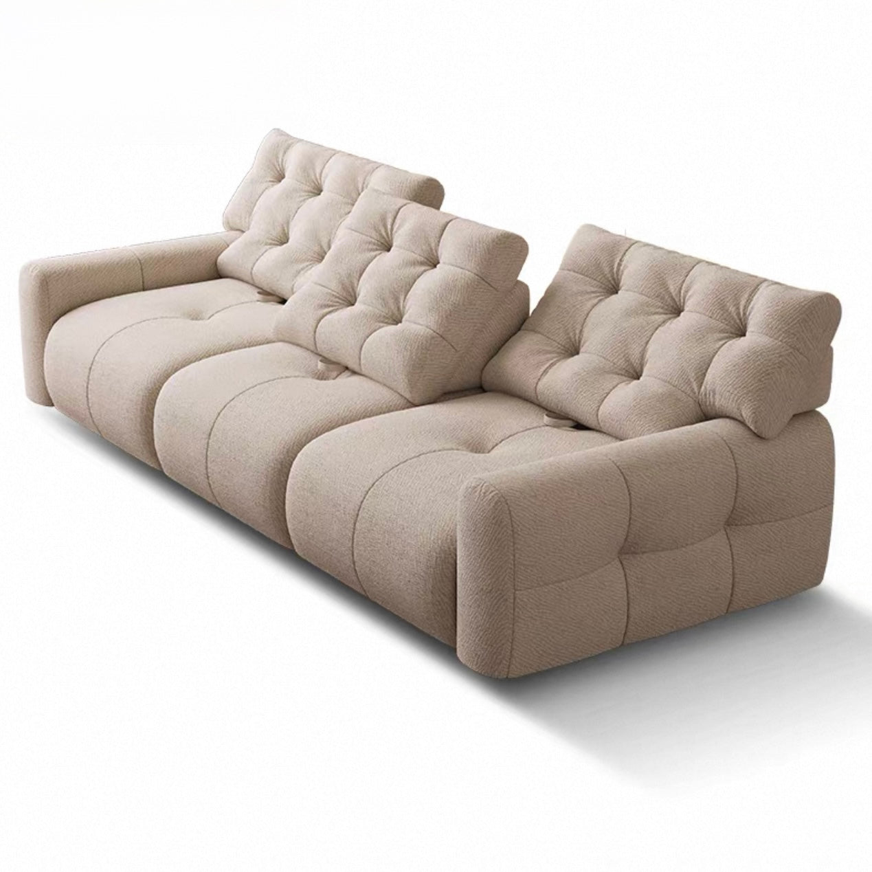 Mossy Cloud Glide-Back Sofa image 2
