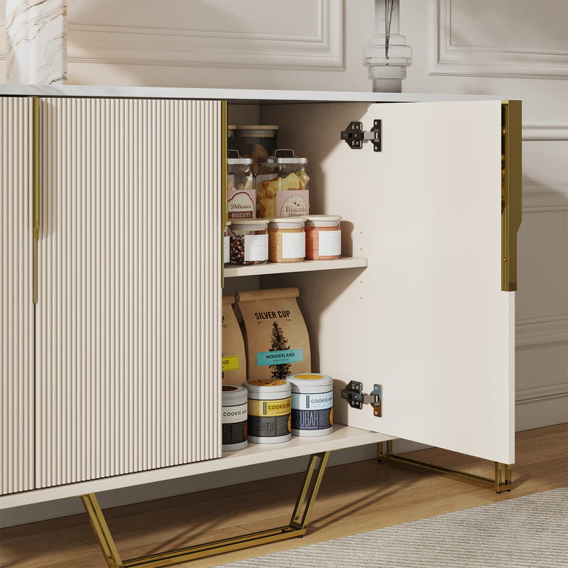 Monroe Fluted Buffet Cabinet