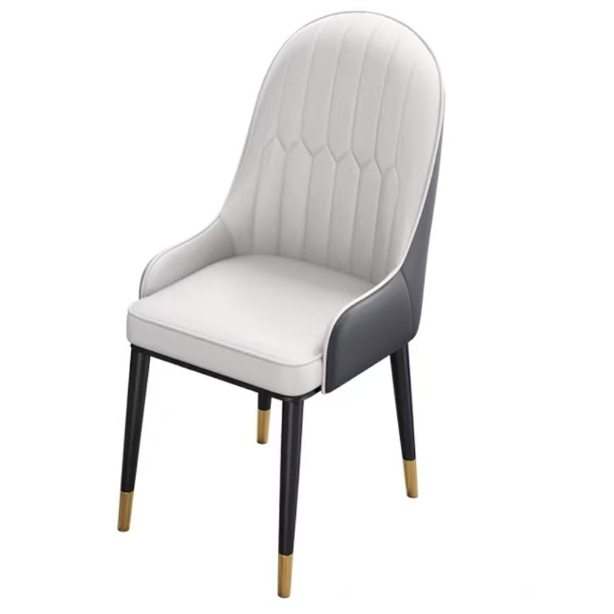 Vera Dining Chair, Grey-white, Set of 2 image 0