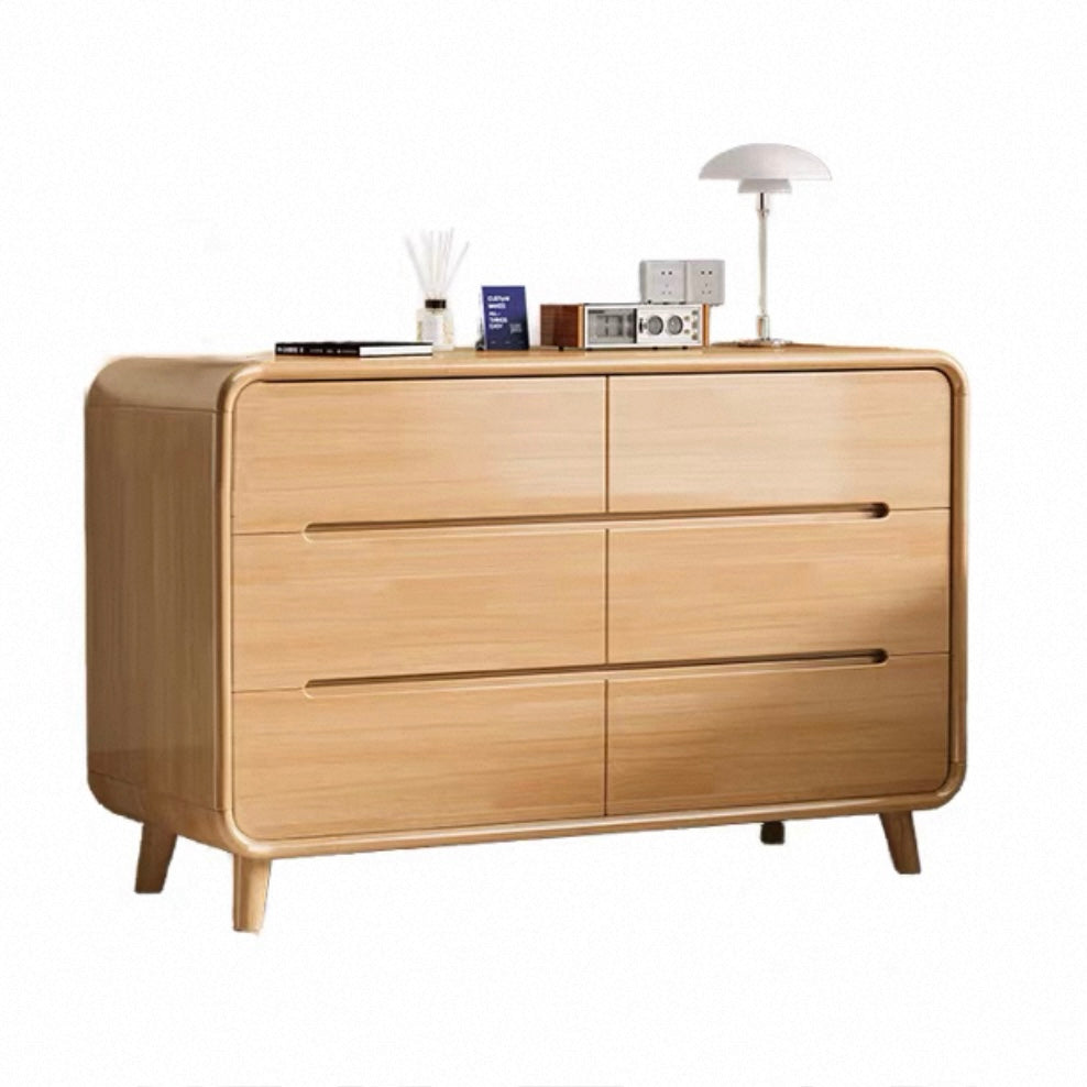 Lagom Nova 6-Drawer Dresser, Wood image 1