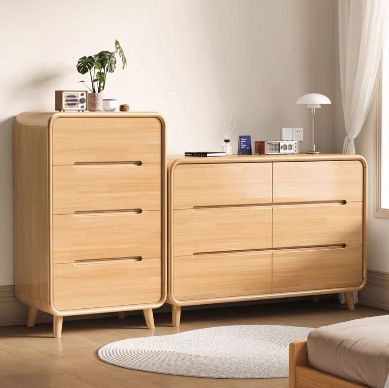 Lagom Nova 6-Drawer Dresser, Wood image 0