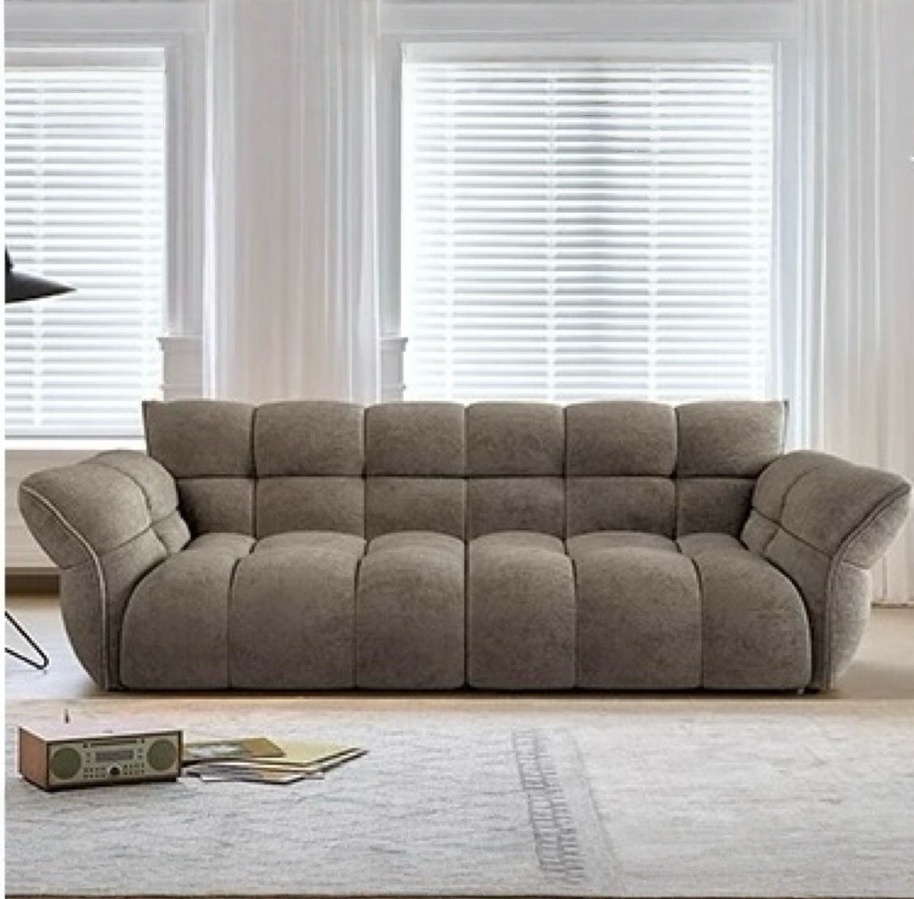 Lily Cloud Sofa - Glacier Gray image