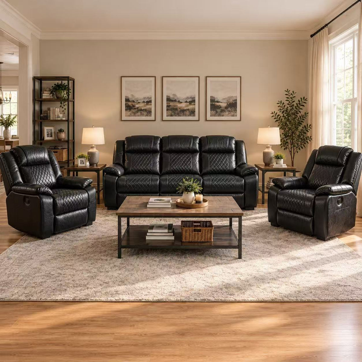 Barclay Luxury Reclining Sofa