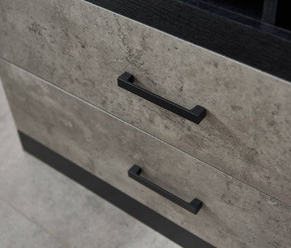 Home Contemporary Bar Cabinet Black image 6