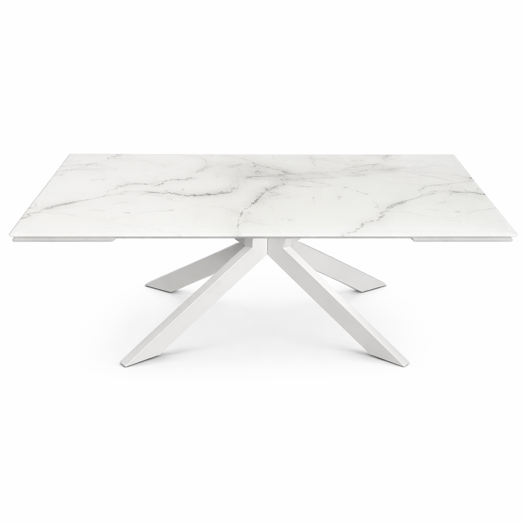 WideSpan Extendable Glass Table image 1
