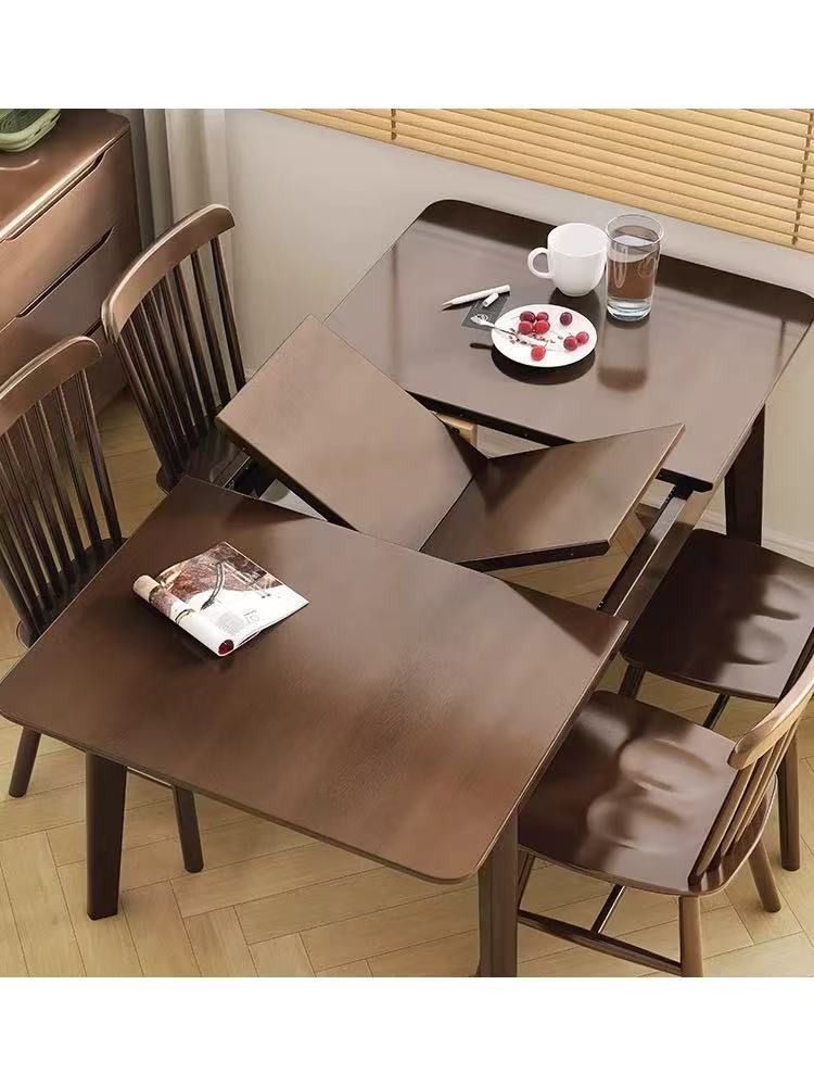 Lagom Harbour Extend Table, Walnut image 1