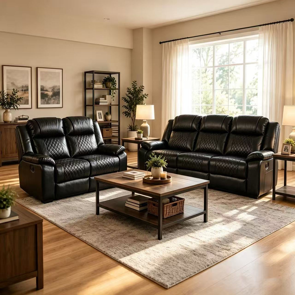 Barclay Luxury Reclining Sofa